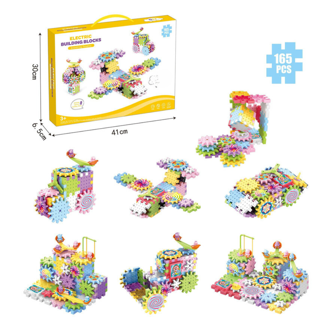 Rotating Montessori Building Blocks – STEM Learning Toy