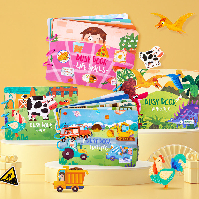 Busy Book Collection – Interactive Learning for Kids