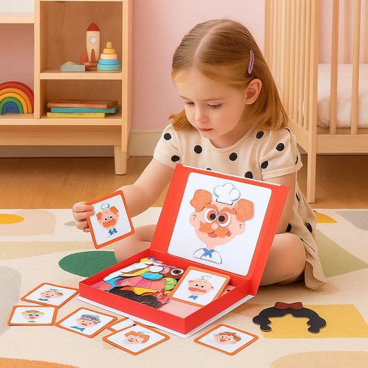 Educational Facial Expression Puzzle – Learn Emotions Through Play