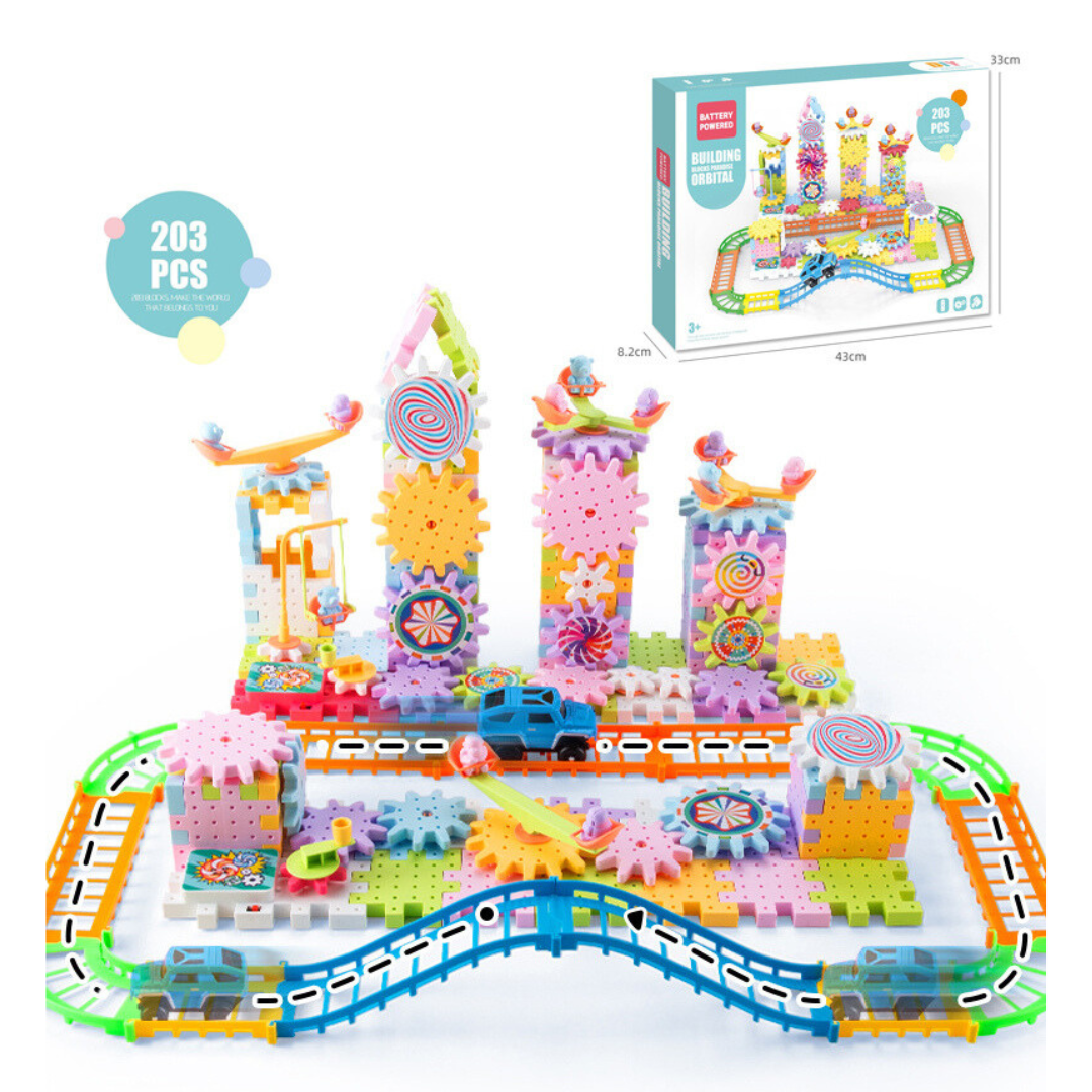 Rotating Montessori Building Blocks – STEM Learning Toy