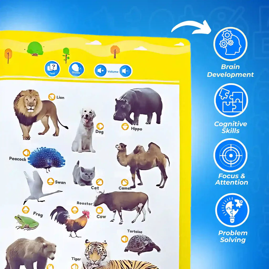 Talking English Learning Book – Fun & Interactive Language Play