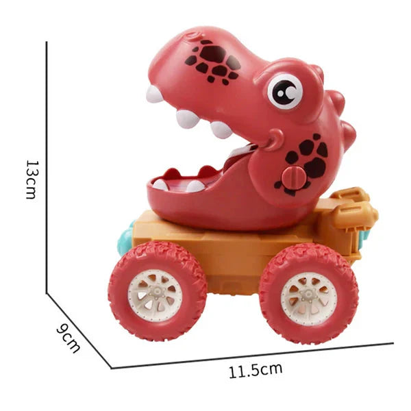 Dino Monster Trucks – Push & Go Dinosaur Toy Cars