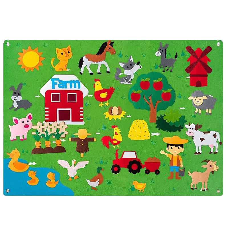 Story Worlds Felt Play Mats – Creative Imagination for Kids