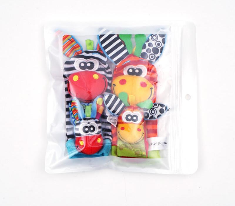 Sensory Baby Plush Socks and Wristbands – Fun, Safe, and Educational for Early Development