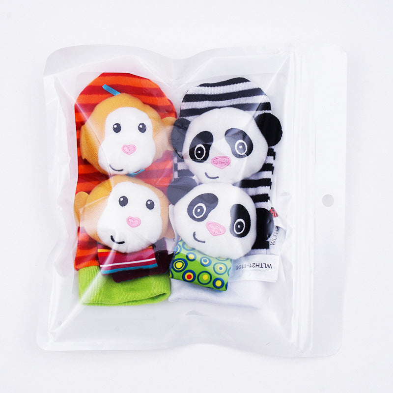 Sensory Baby Plush Socks and Wristbands – Fun, Safe, and Educational for Early Development