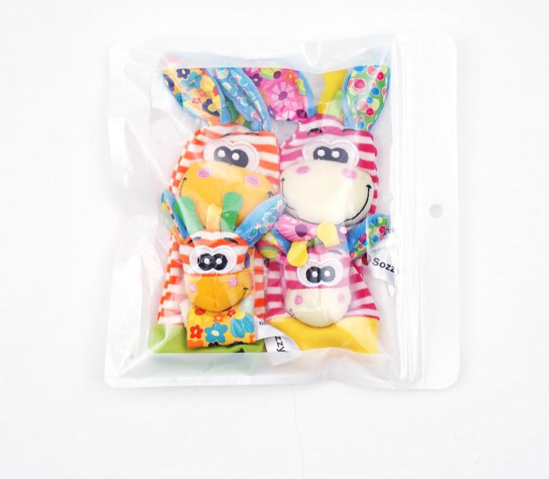 Sensory Baby Plush Socks and Wristbands – Fun, Safe, and Educational for Early Development