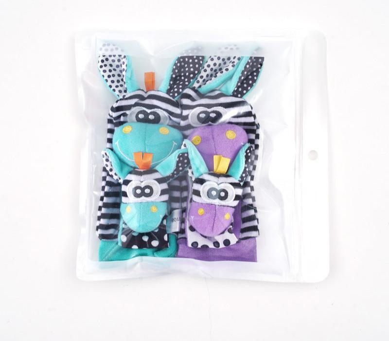 Sensory Baby Plush Socks and Wristbands – Fun, Safe, and Educational for Early Development