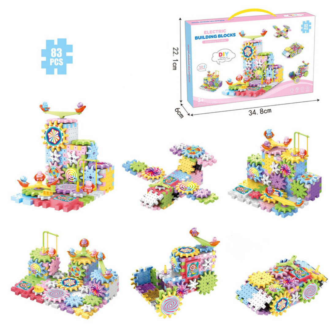 Rotating Montessori Building Blocks – STEM Learning Toy