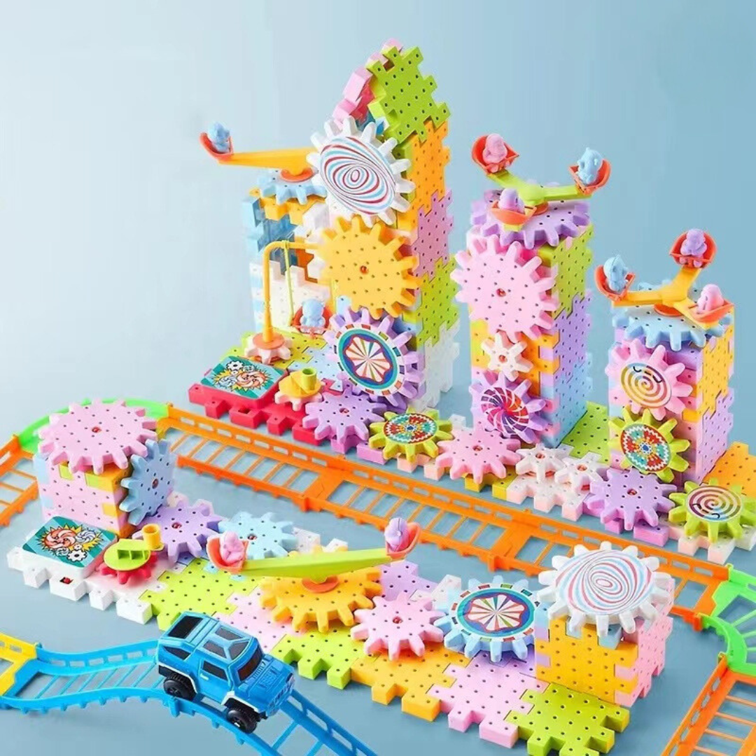 Rotating Montessori Building Blocks – STEM Learning Toy