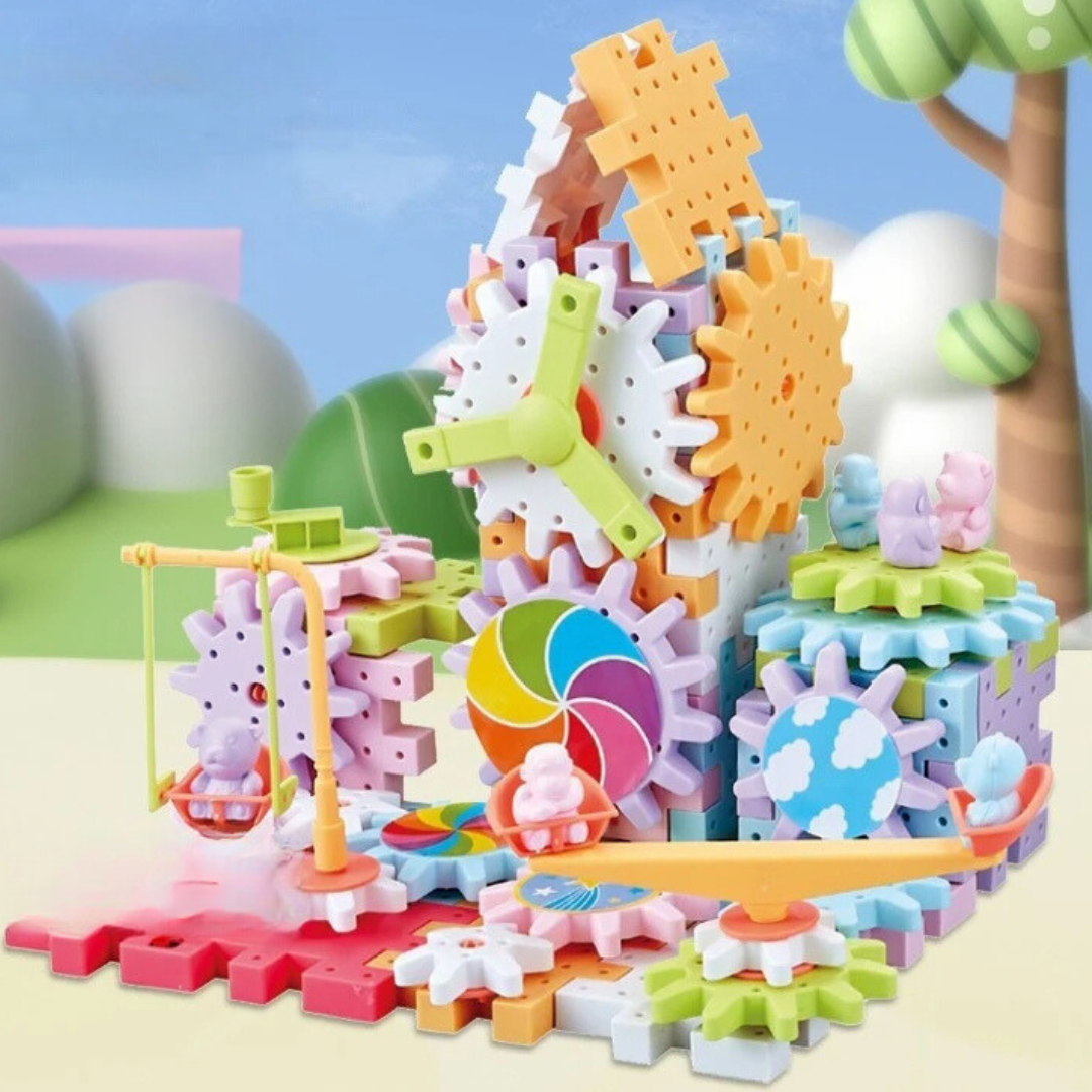 Rotating Montessori Building Blocks – STEM Learning Toy