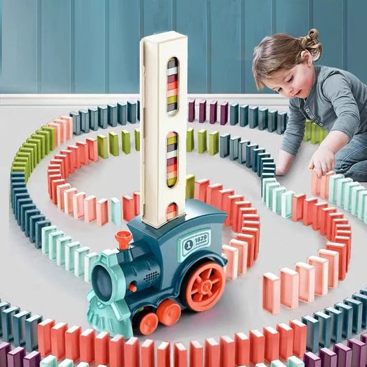 Domino Train – The Perfect Screen-Free Adventure!