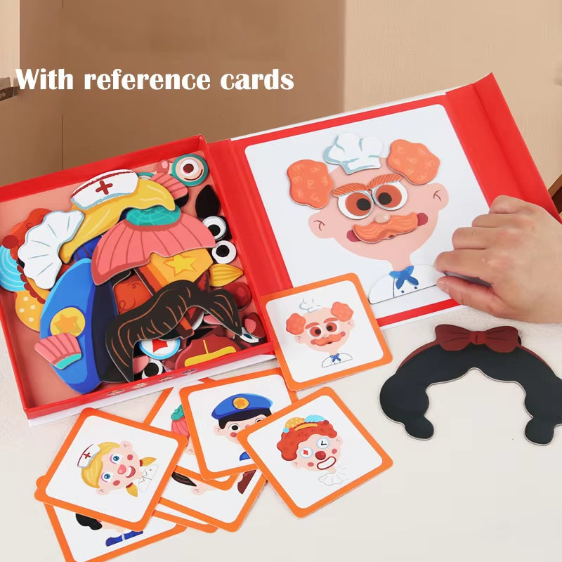 Educational Facial Expression Puzzle – Learn Emotions Through Play