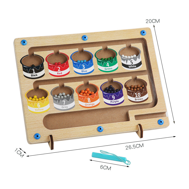 WonderMaze – The Ultimate Montessori Magnetic Labyrinth for Cognitive and Motor Development