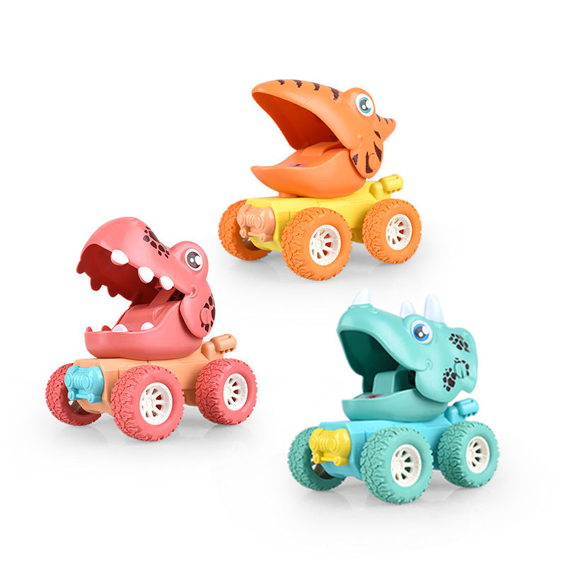 Dino Monster Trucks – Push & Go Dinosaur Toy Cars