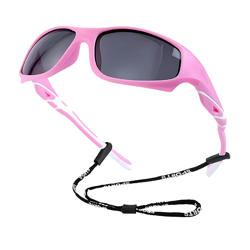 Kids Polarized Sunglasses with Flexible Unbreakable Frames and UV400 Protection