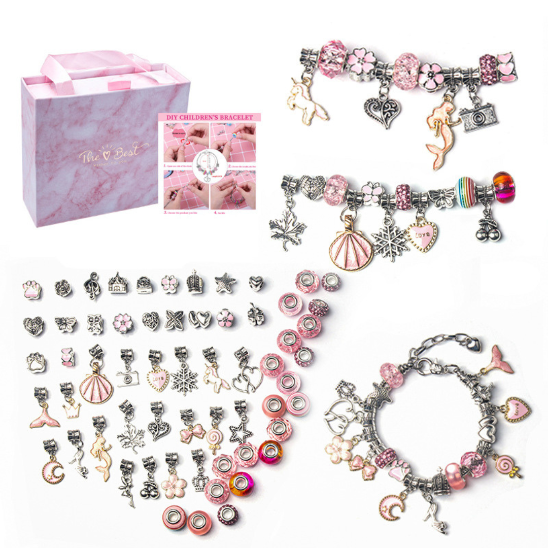 DIY Jewelry Craft Kit – Create Your Own Bracelets & Necklaces