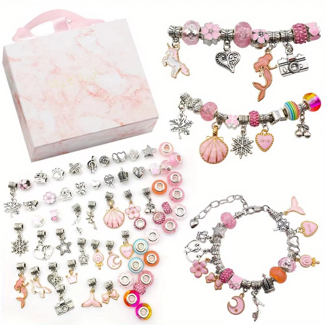 DIY Jewelry Craft Kit – Create Your Own Bracelets & Necklaces