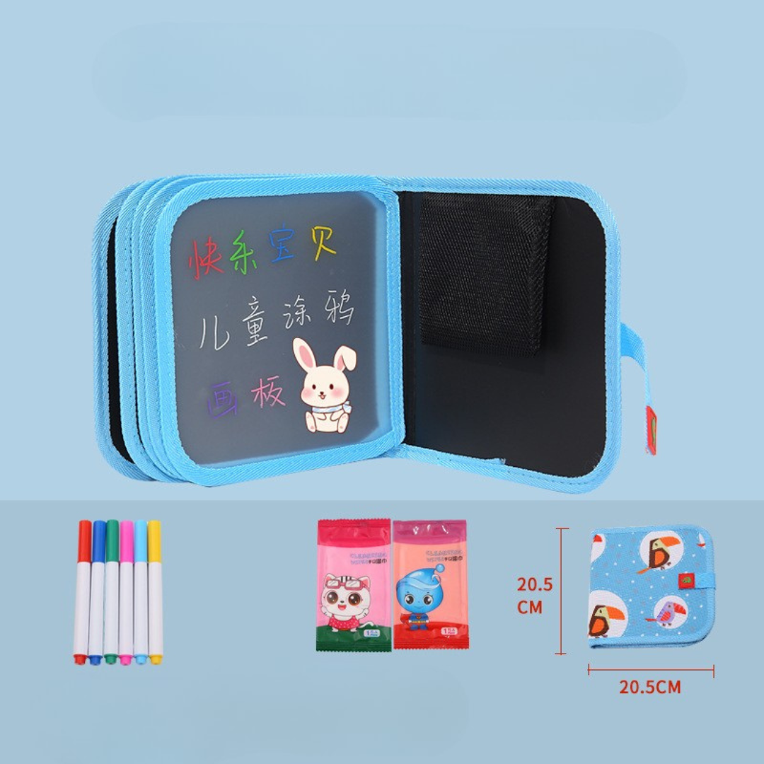 Portable Reusable Drawing Book – Mess-Free Art for Kids