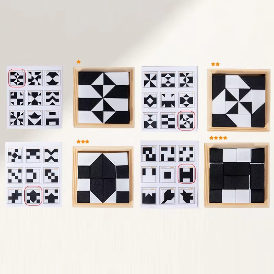 Dual Color Logic Puzzle Game – Portable Brain-Boosting Fun