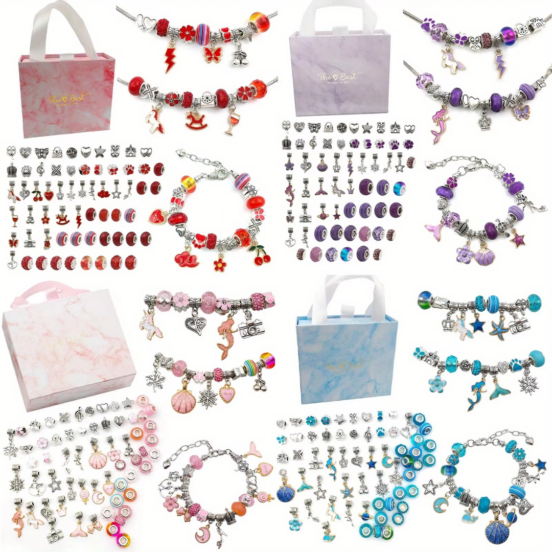 DIY Jewelry Craft Kit – Create Your Own Bracelets & Necklaces