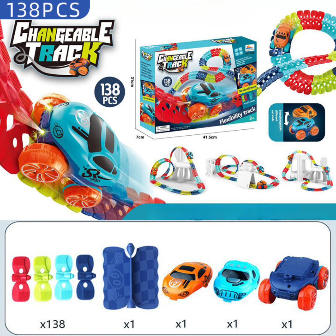 CrazyRide Race Track – Endless Stunts, Creativity & Adrenaline!
