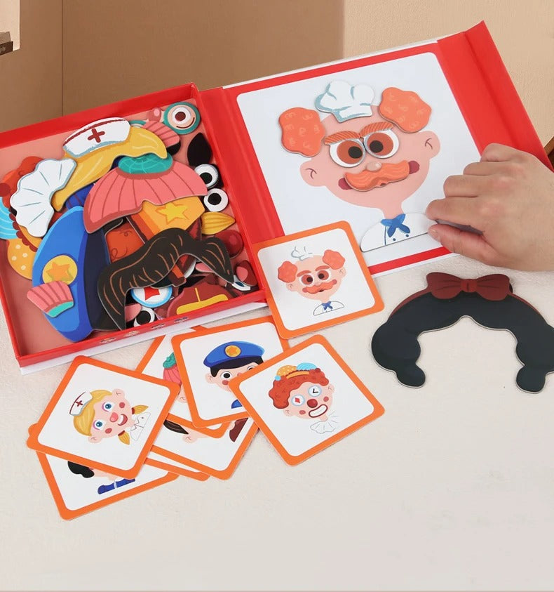 Educational Facial Expression Puzzle – Learn Emotions Through Play