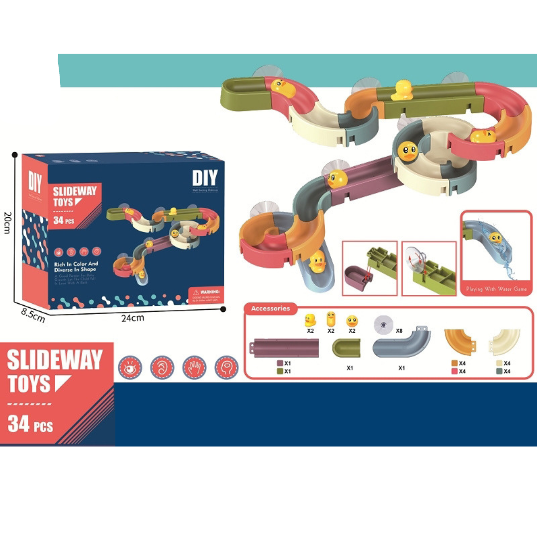 Sliding Ducks™ Bath Toy – Fun & Creative Water Play for Toddlers