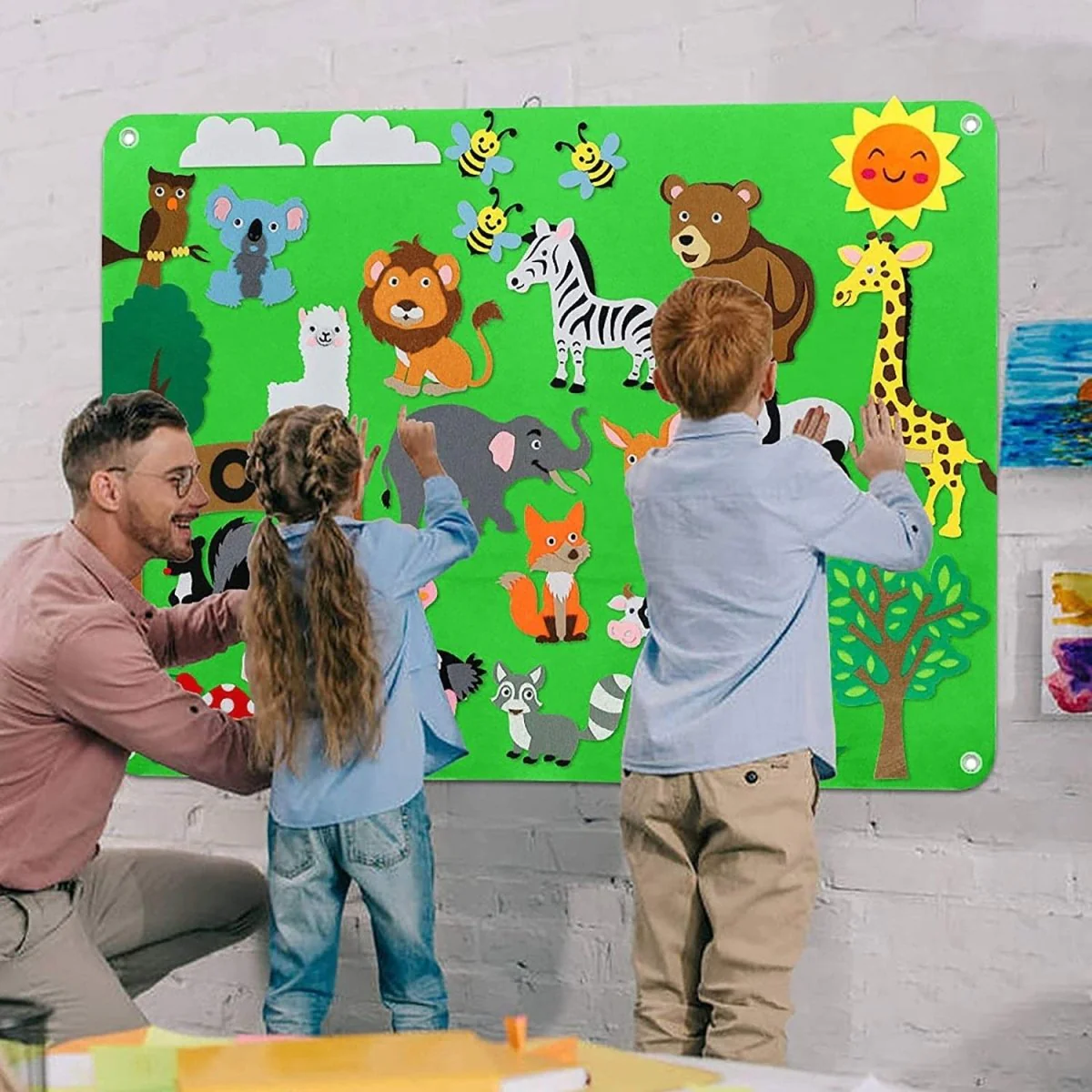 Story Worlds Felt Play Mats – Creative Imagination for Kids
