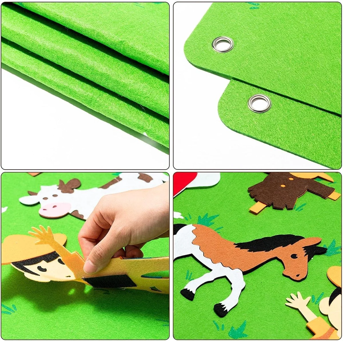 Story Worlds Felt Play Mats – Creative Imagination for Kids
