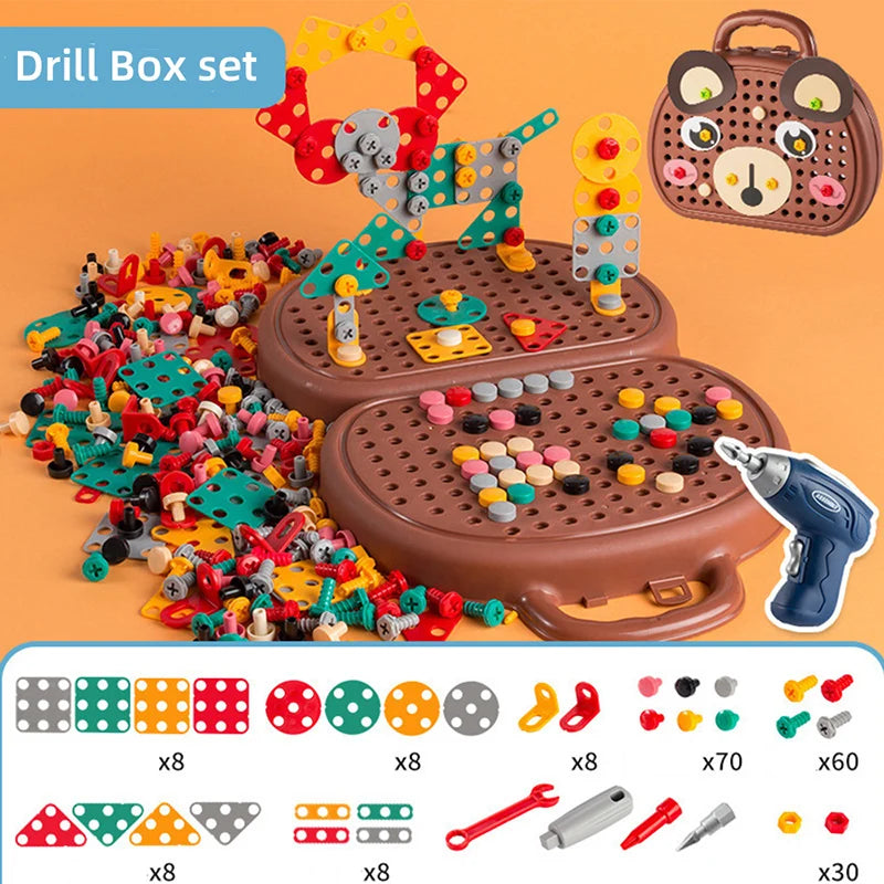 Toolbox for Tiny Craftsman – STEM Building Toy for Kids