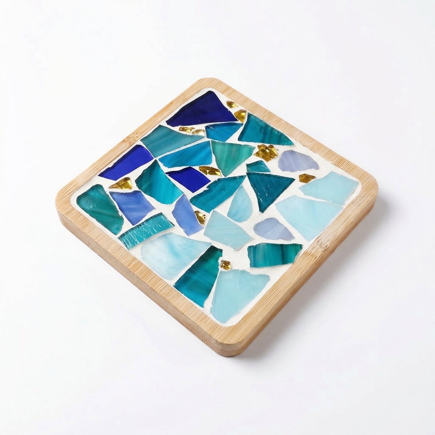 Creative Mosaic Coaster Set for Kids & Parents – DIY Craft Activity Kit
