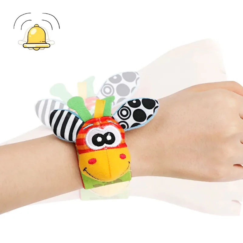 Sensory Baby Plush Socks and Wristbands – Fun, Safe, and Educational for Early Development