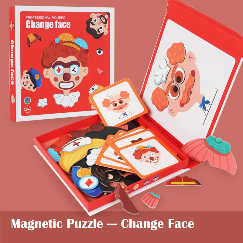 Educational Facial Expression Puzzle – Learn Emotions Through Play