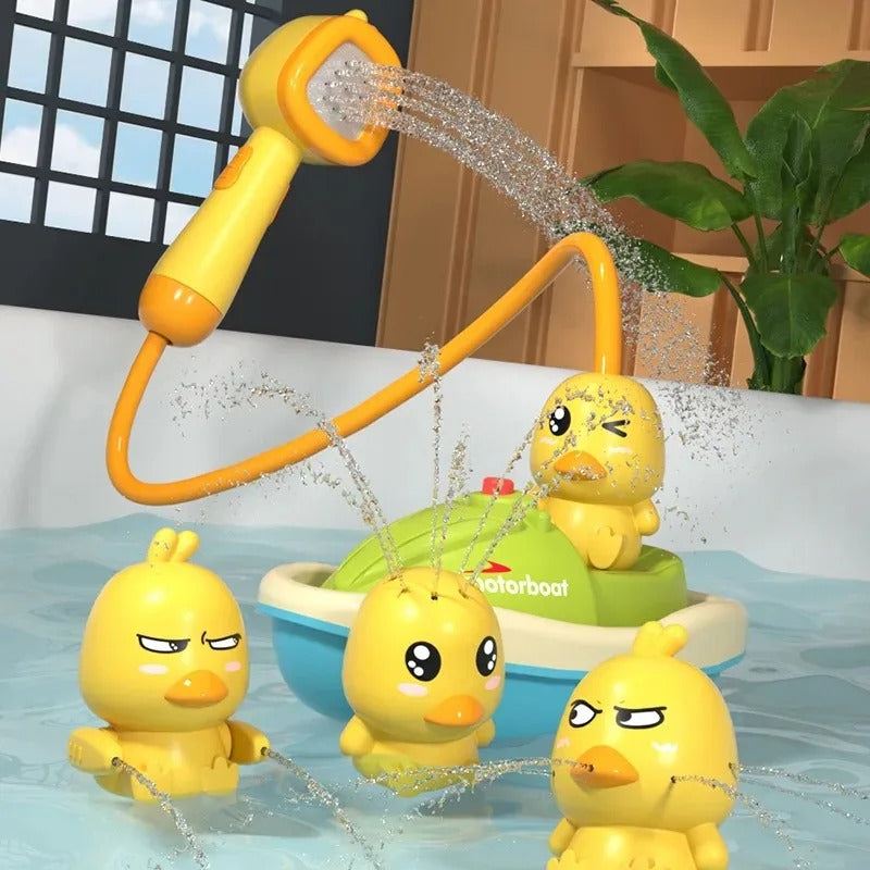 Sprinkling Bath Ducks – Fun & Interactive Bath Toy Set
