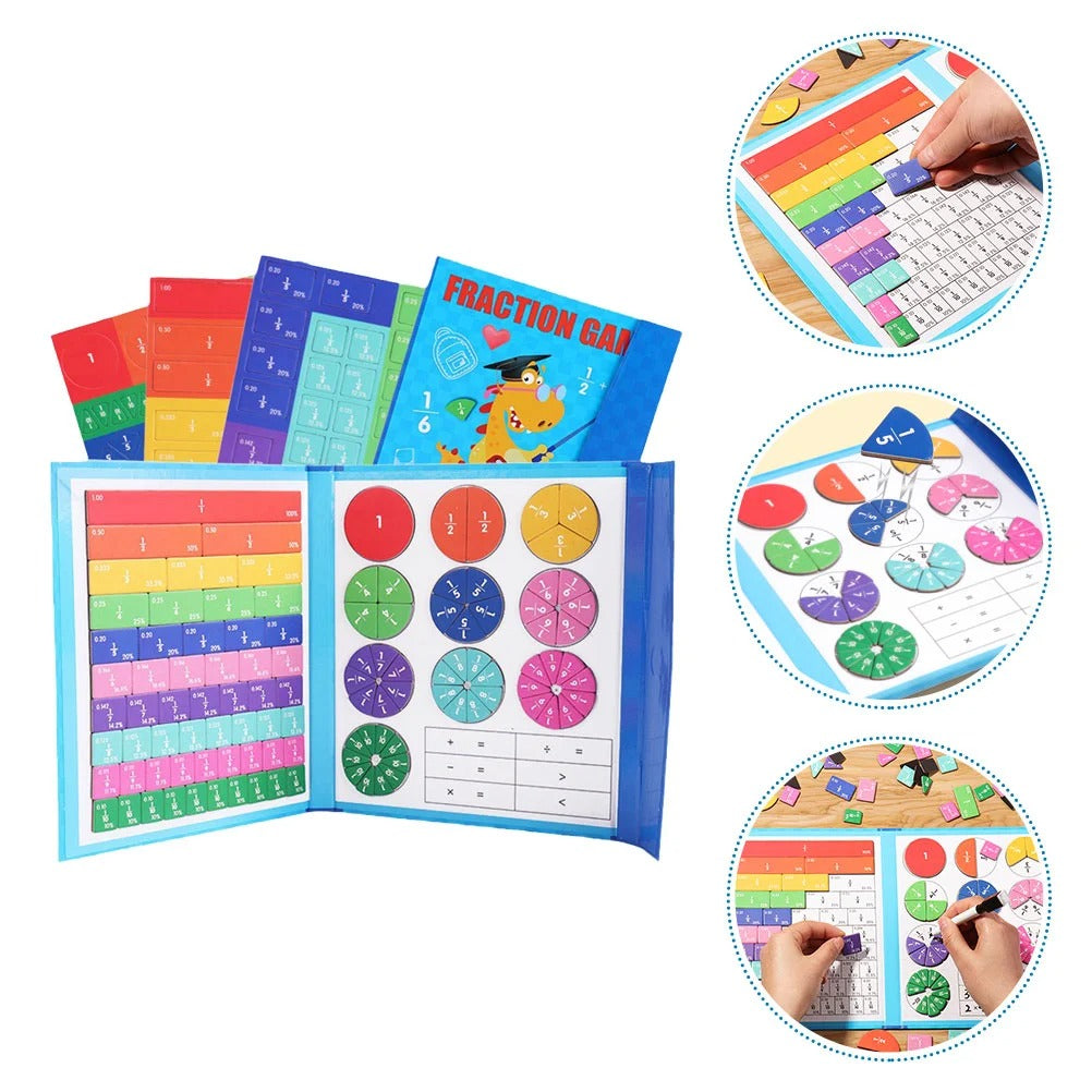 Magnetic Math Learning Game – Fun Fraction Toy for Kids