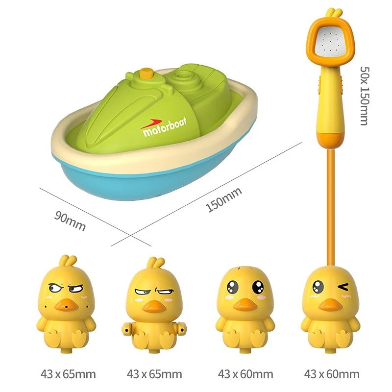Sprinkling Bath Ducks – Fun & Interactive Bath Toy Set