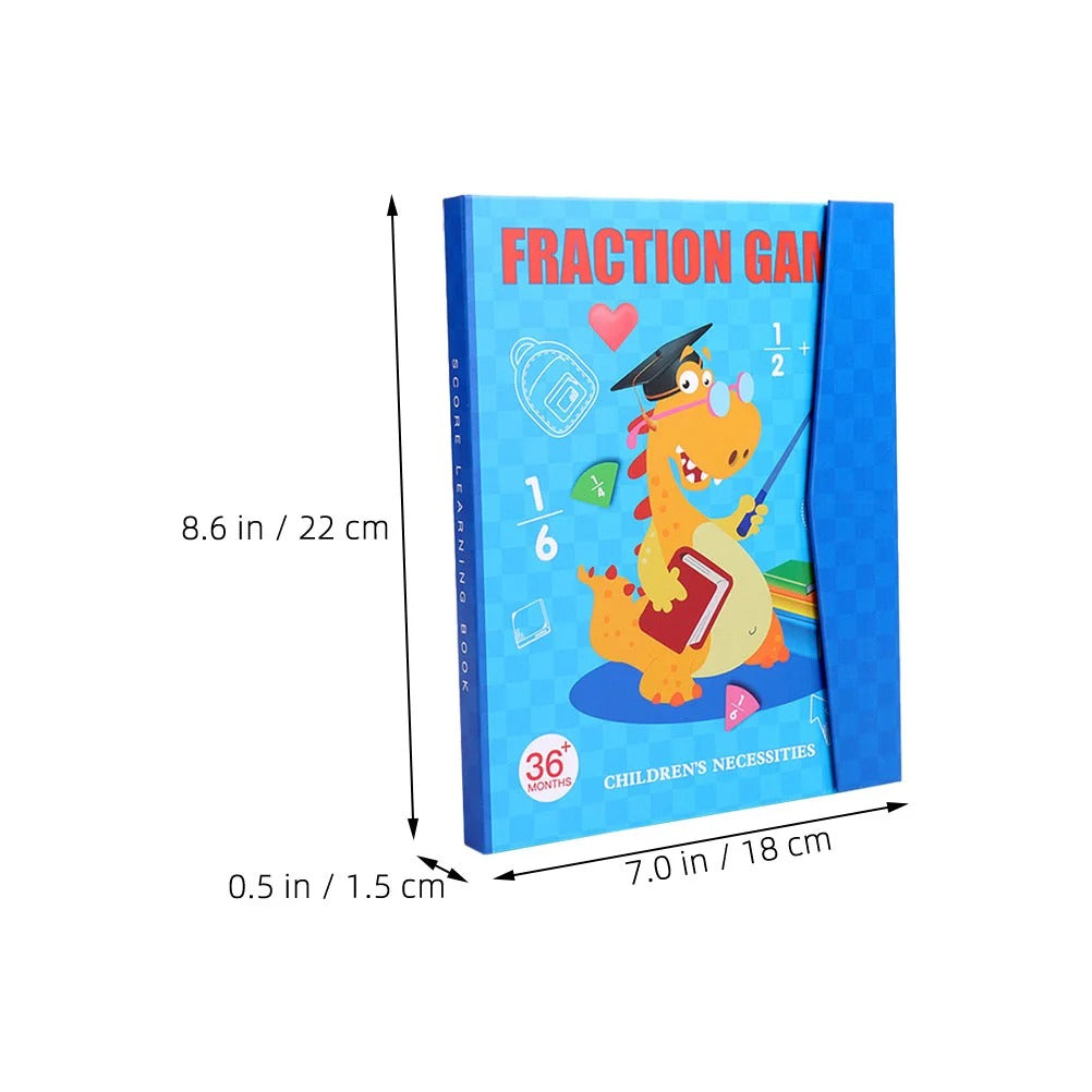 Magnetic Math Learning Game – Fun Fraction Toy for Kids