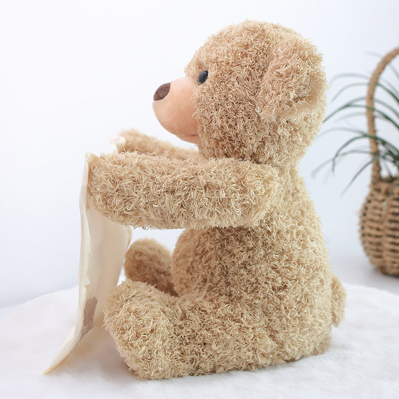 Peek-A-Boo Teddy – Interactive Plush for Baby Development