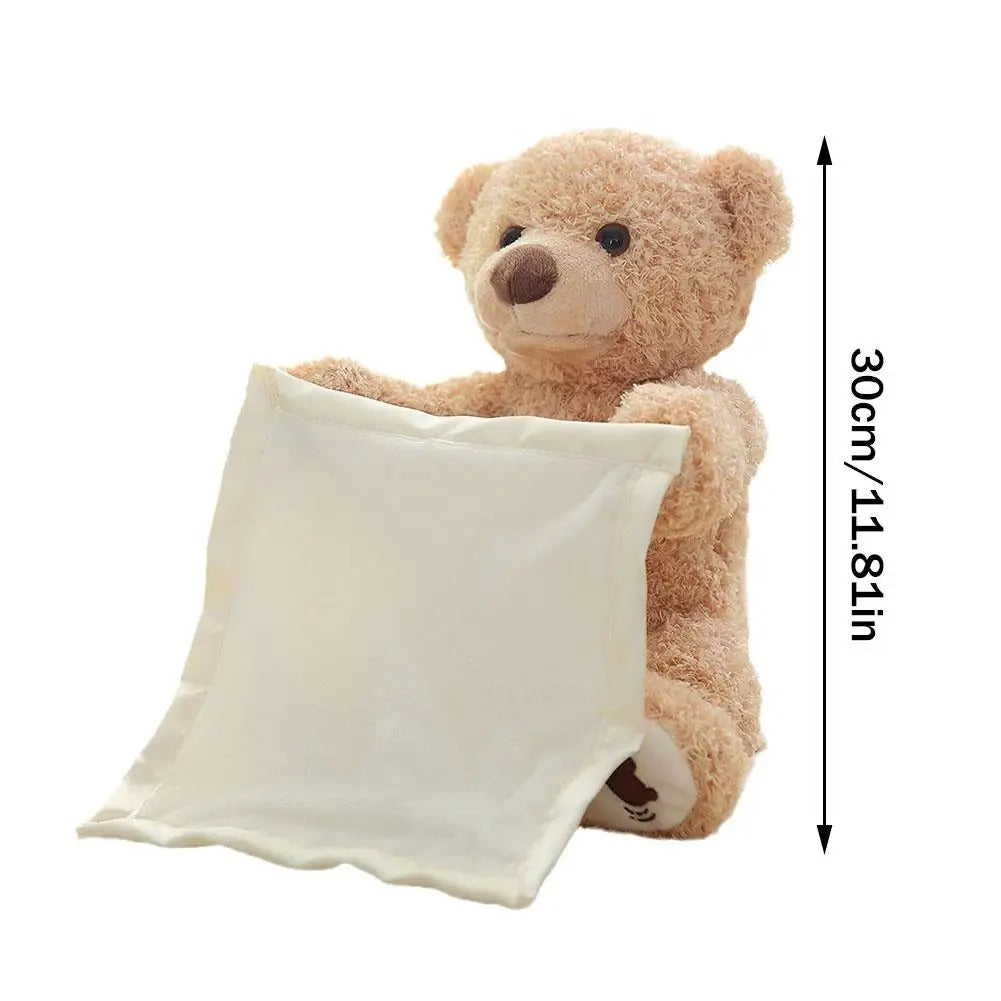Peek-A-Boo Teddy – Interactive Plush for Baby Development