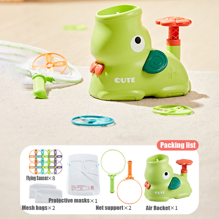 SkySpinner Flying Disc Launcher – Active Outdoor Fun for Kids