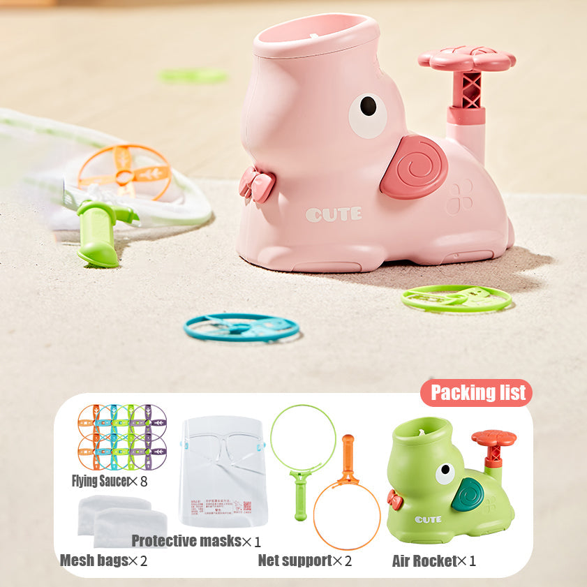 SkySpinner Flying Disc Launcher – Active Outdoor Fun for Kids