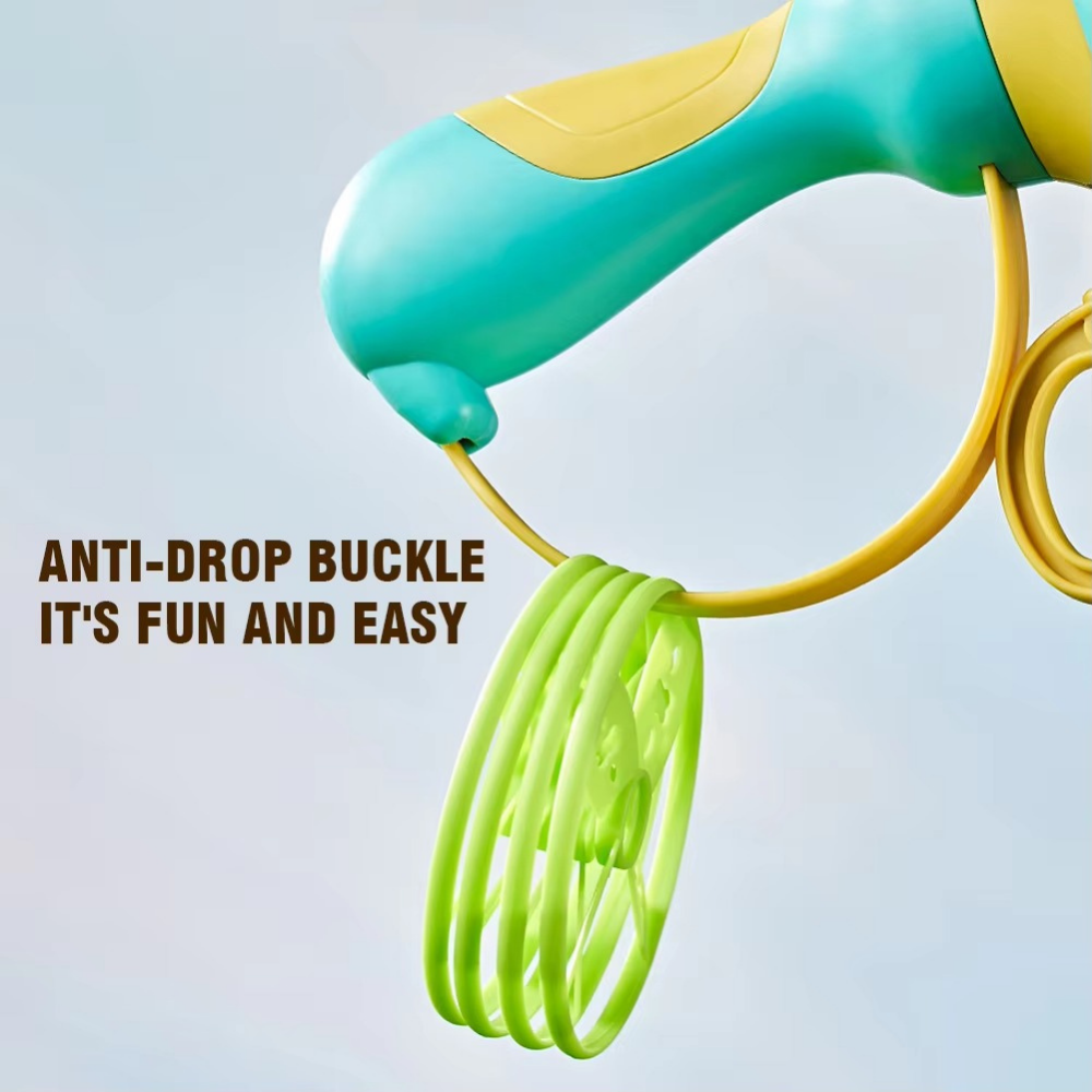 Flying Disc Launcher Toy for Kids – Outdoor Pull & Launch Game Set