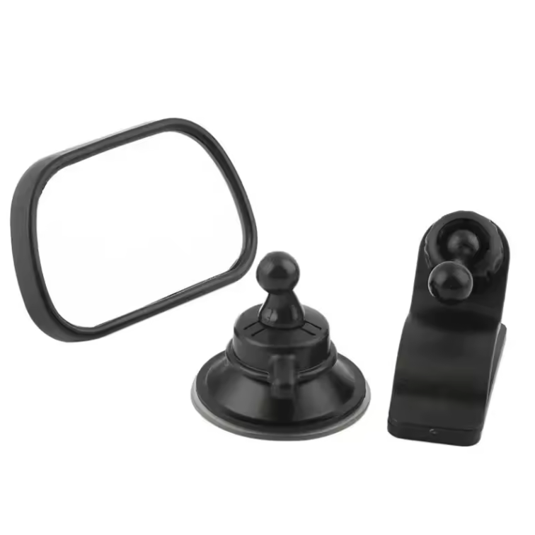 Adjustable Baby Car Rearview Mirror – 360° Rotating Wide Angle Backseat Mirror for Rear & Forward Facing Car Seats