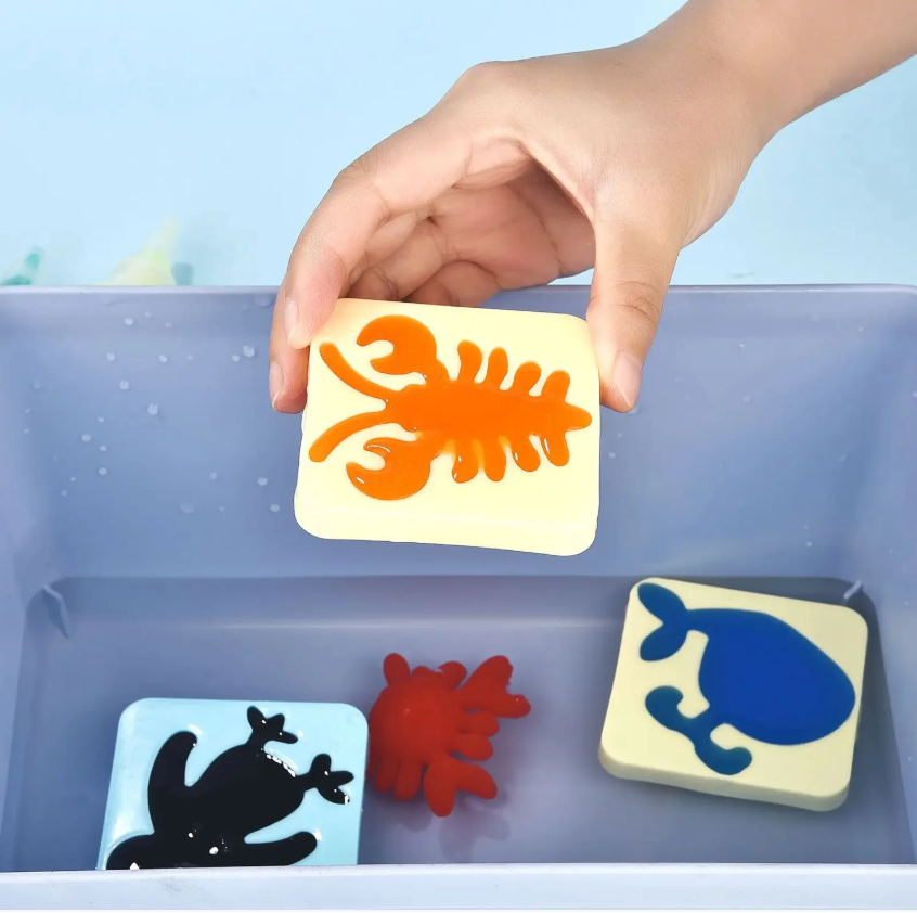 Magic JellyLab Creative Water Design Set – DIY Jelly Figures Craft & STEM Activity Kit for Kids