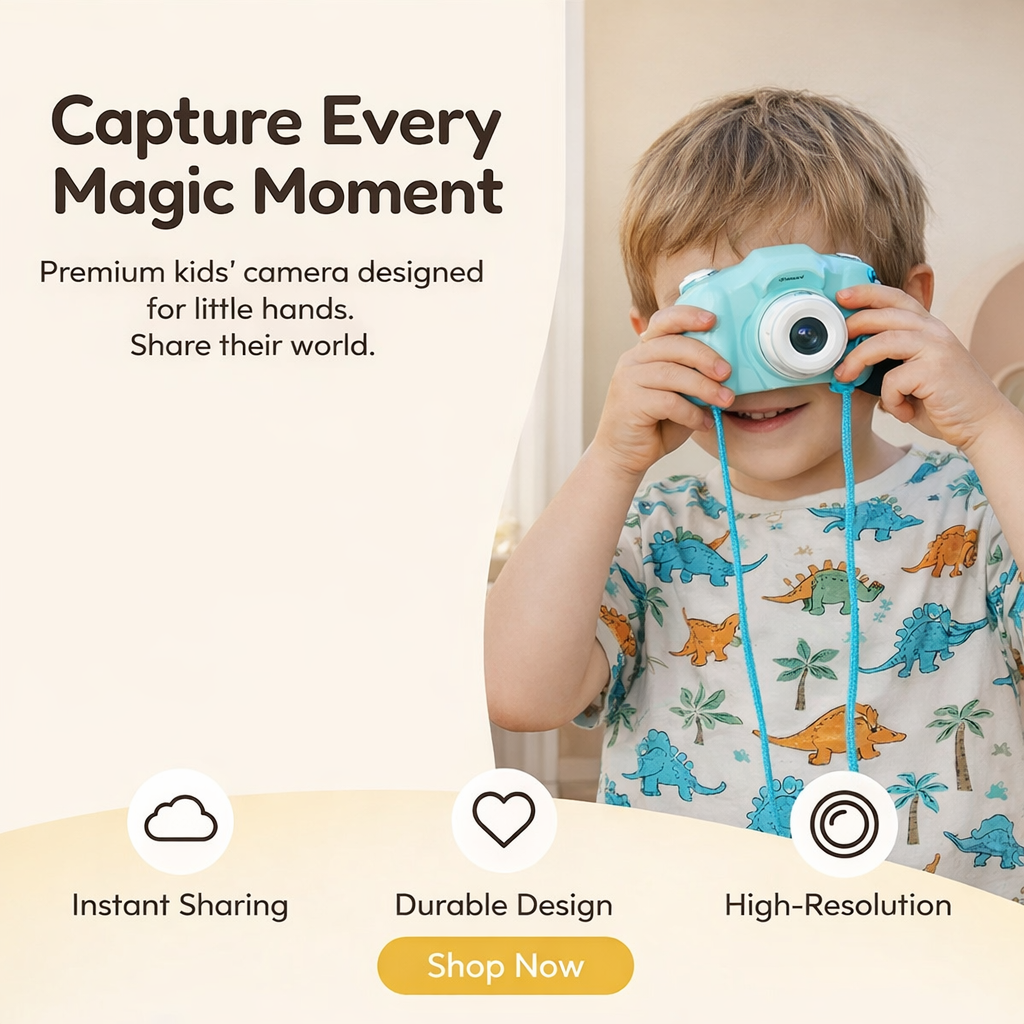 Children’s Mini Photo Camera – Fun Picture & Video Camera for Young Explorers