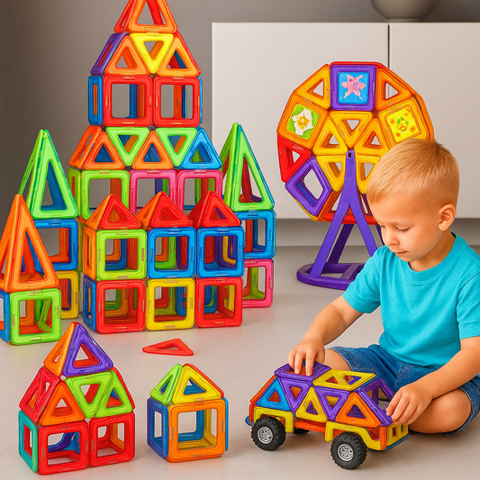 Magnetic Building Blocks – Create, Learn & Play- big Size