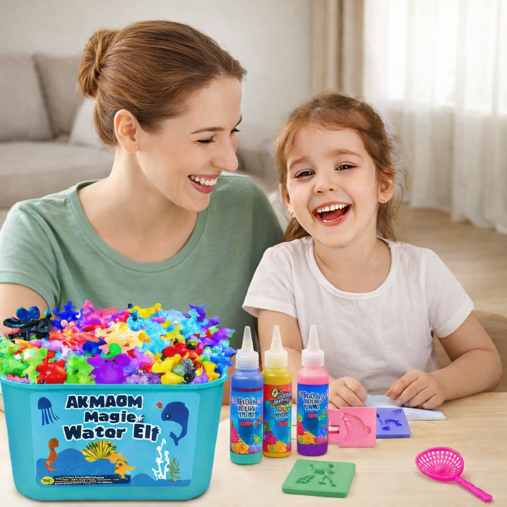 Magic JellyLab Creative Water Design Set – DIY Jelly Figures Craft & STEM Activity Kit for Kids