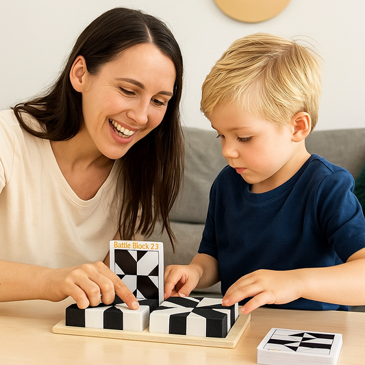 Dual Color Logic Puzzle Game – Portable Brain-Boosting Fun