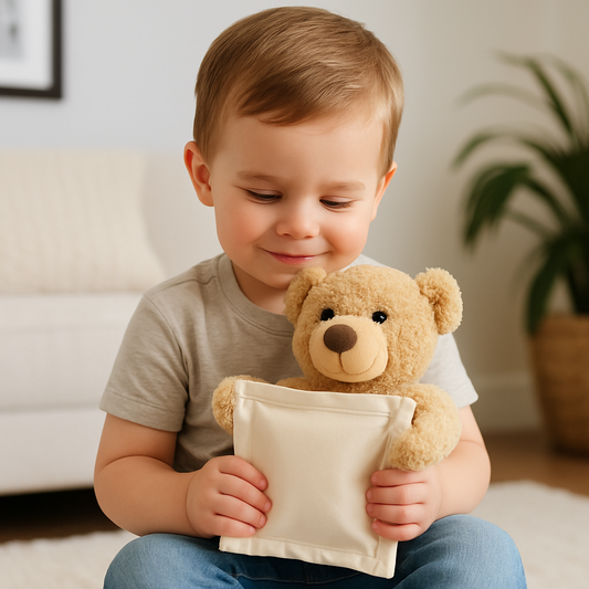 Peek-A-Boo Teddy – Interactive Plush for Baby Development