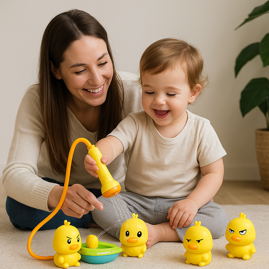 Sprinkling Bath Ducks – Fun & Interactive Bath Toy Set